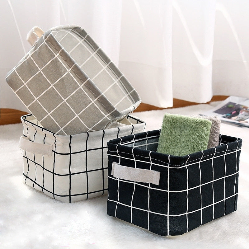 Table top storage basket