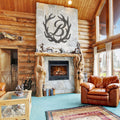Deer Antler Letter - Personalized Metal Wall Decor | Custom Monogram Gift